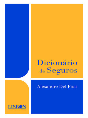cover image of Dicionário de Seguros